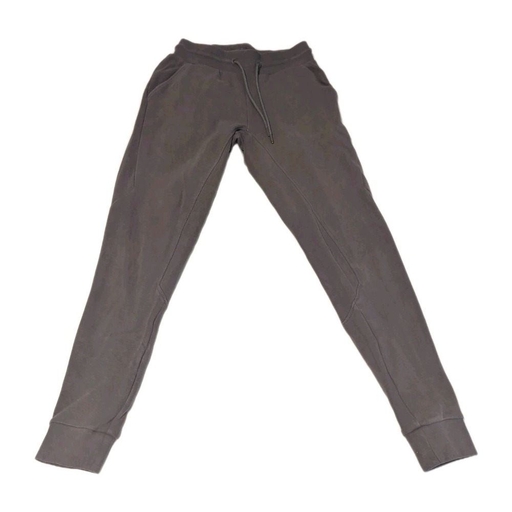 Alphalete Mens Jogger Pants Tapered Elastic Waist Gym‎ Sports Taupe Gray Small